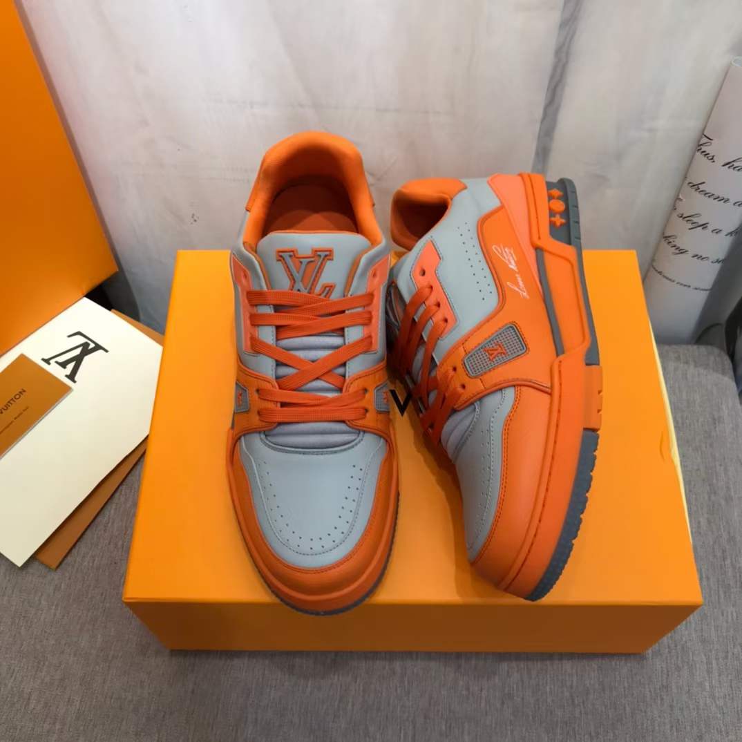 Men Women L*ouis V*uitton Top Sneakers