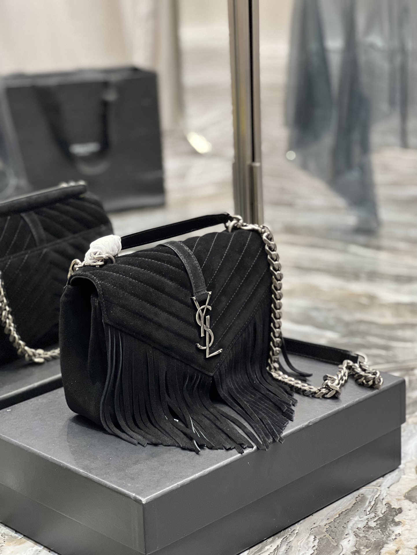 Y*SL Bag Top Quality 24*17*6CM