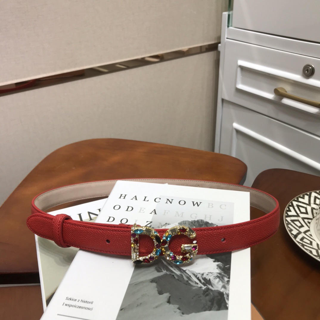 D&G Women Belts 25MM Maikesneakers