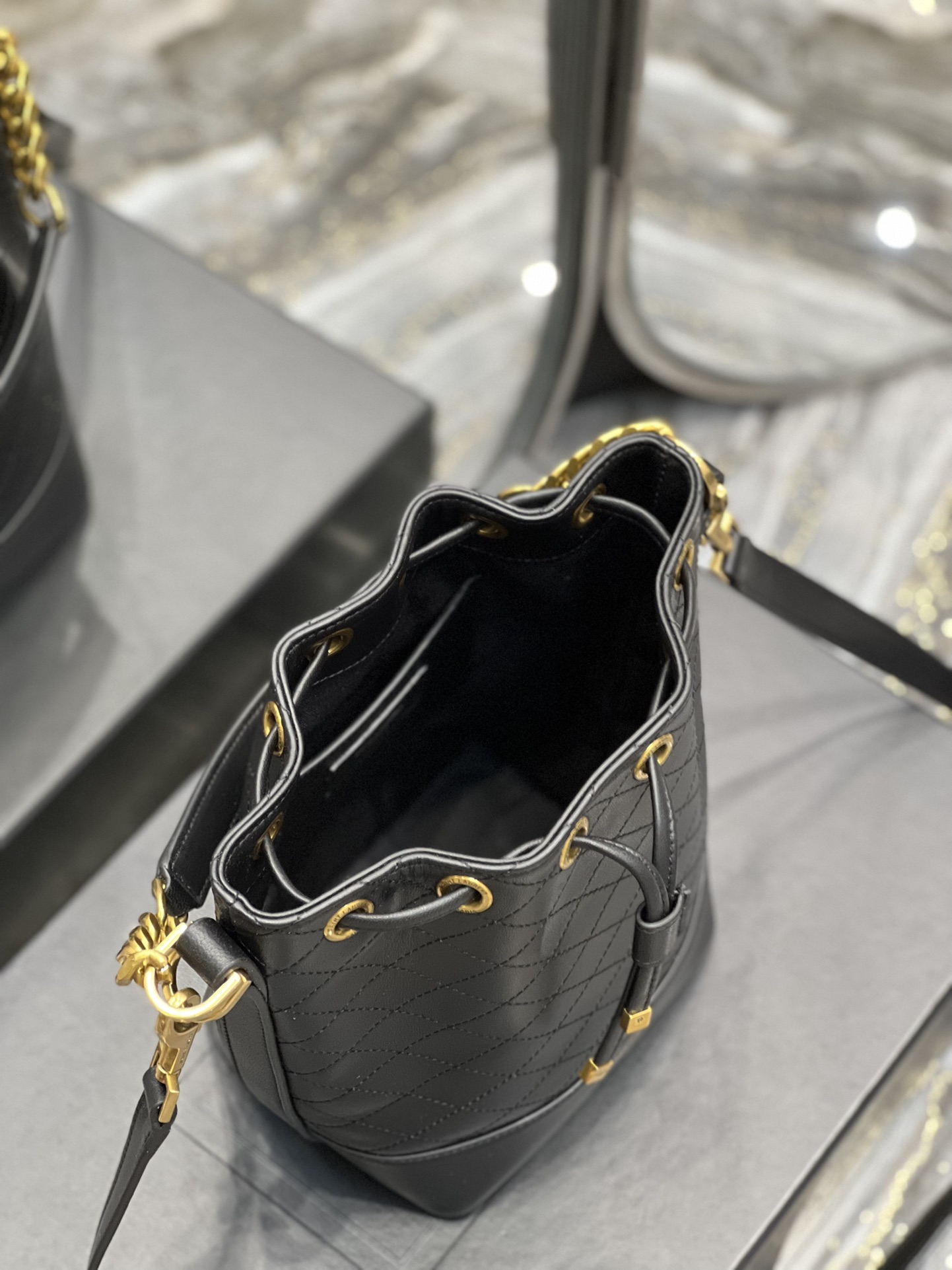 Y*SL Bag Top Quality 14.5*20*12CM