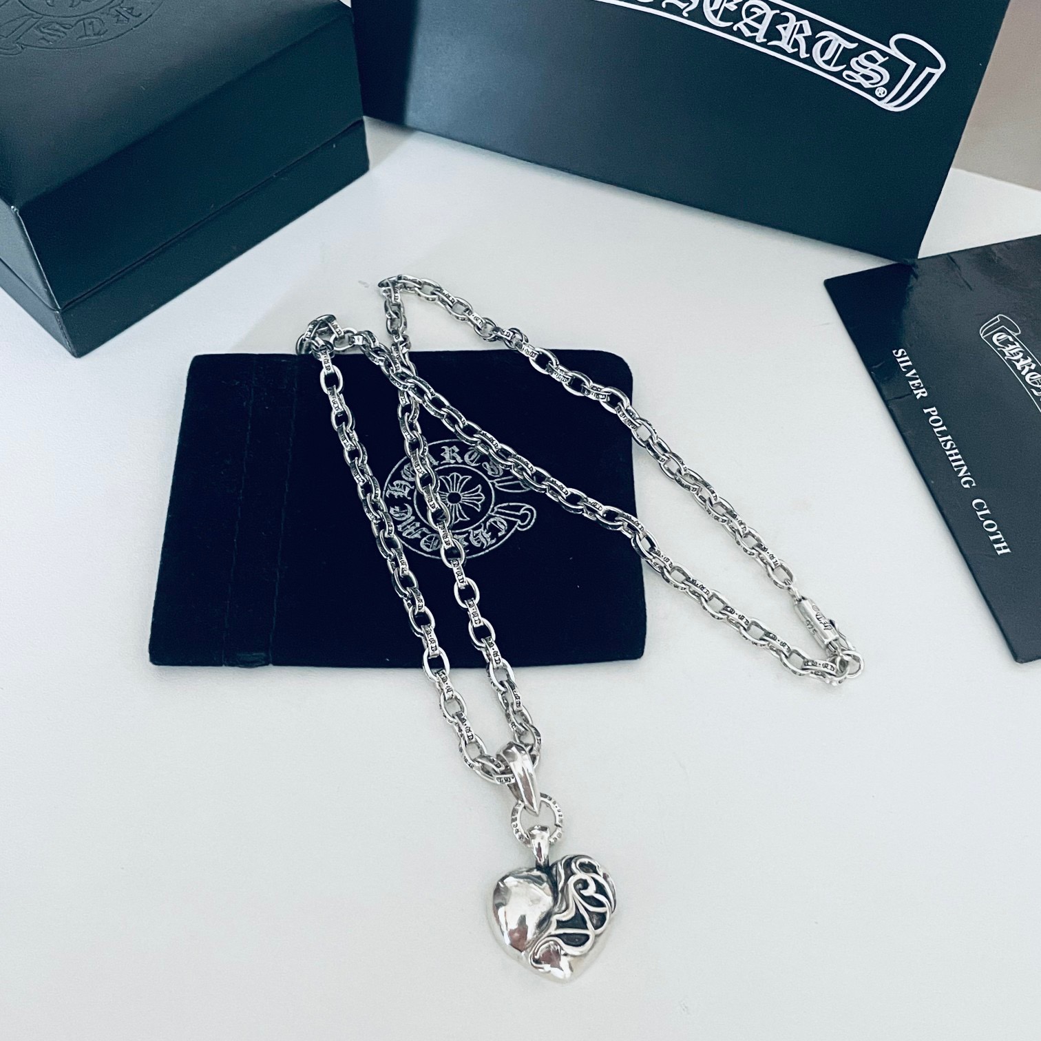 Copy Necklace C*hrome H*earts