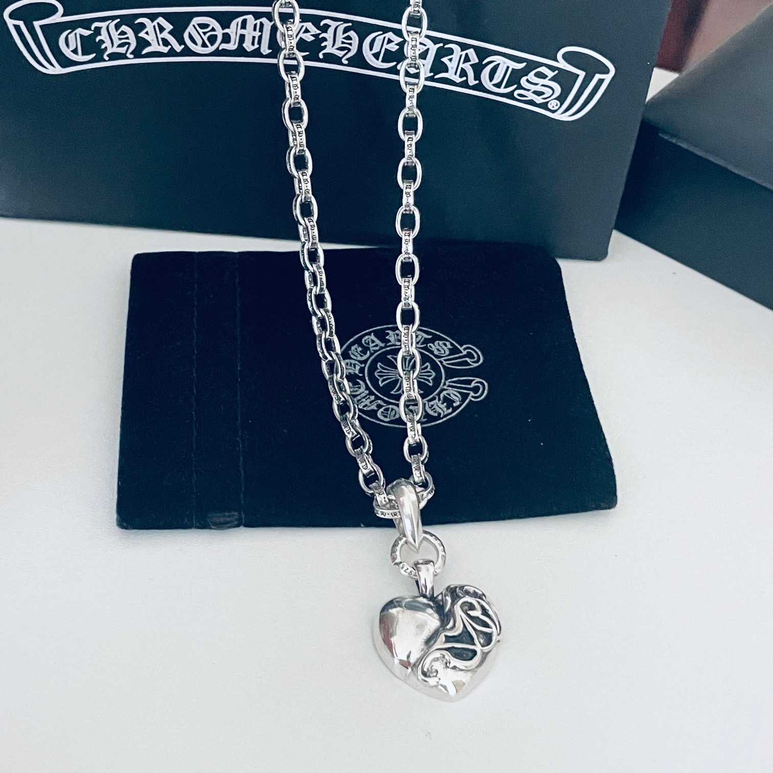 Copy Necklace C*hrome H*earts