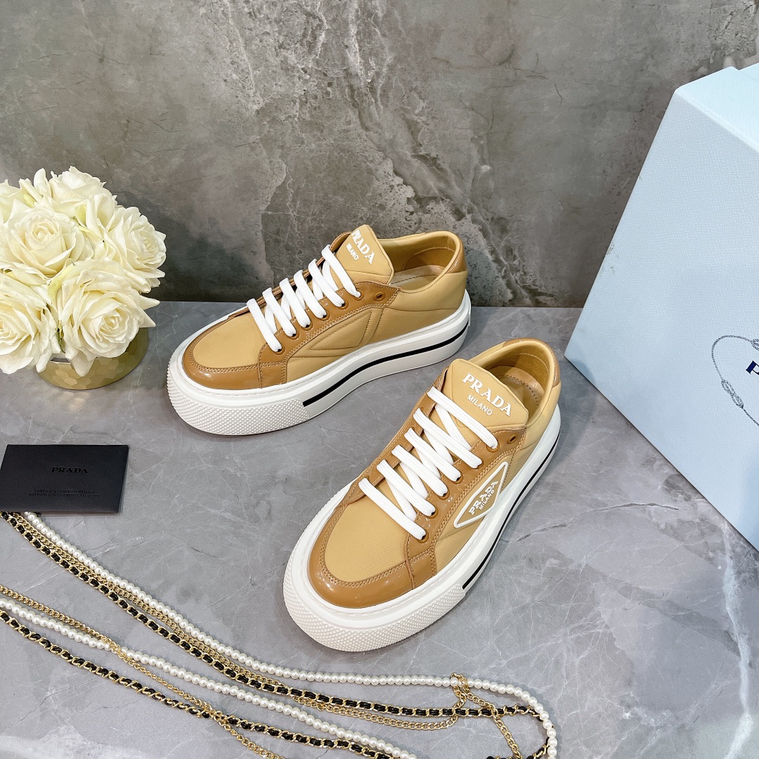 Men Women P*rada Top Sneaker ( )