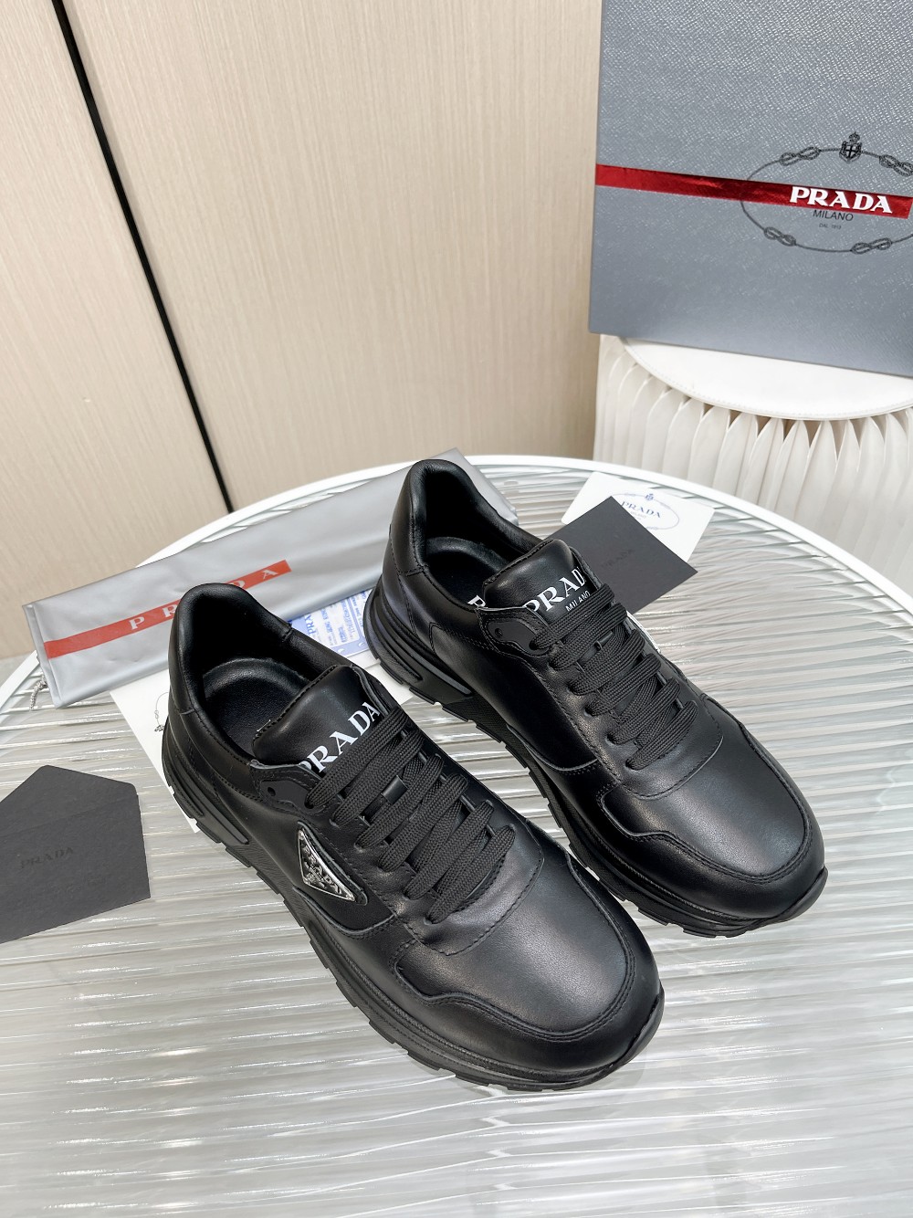 Men P*rada Top Sneaker ( )