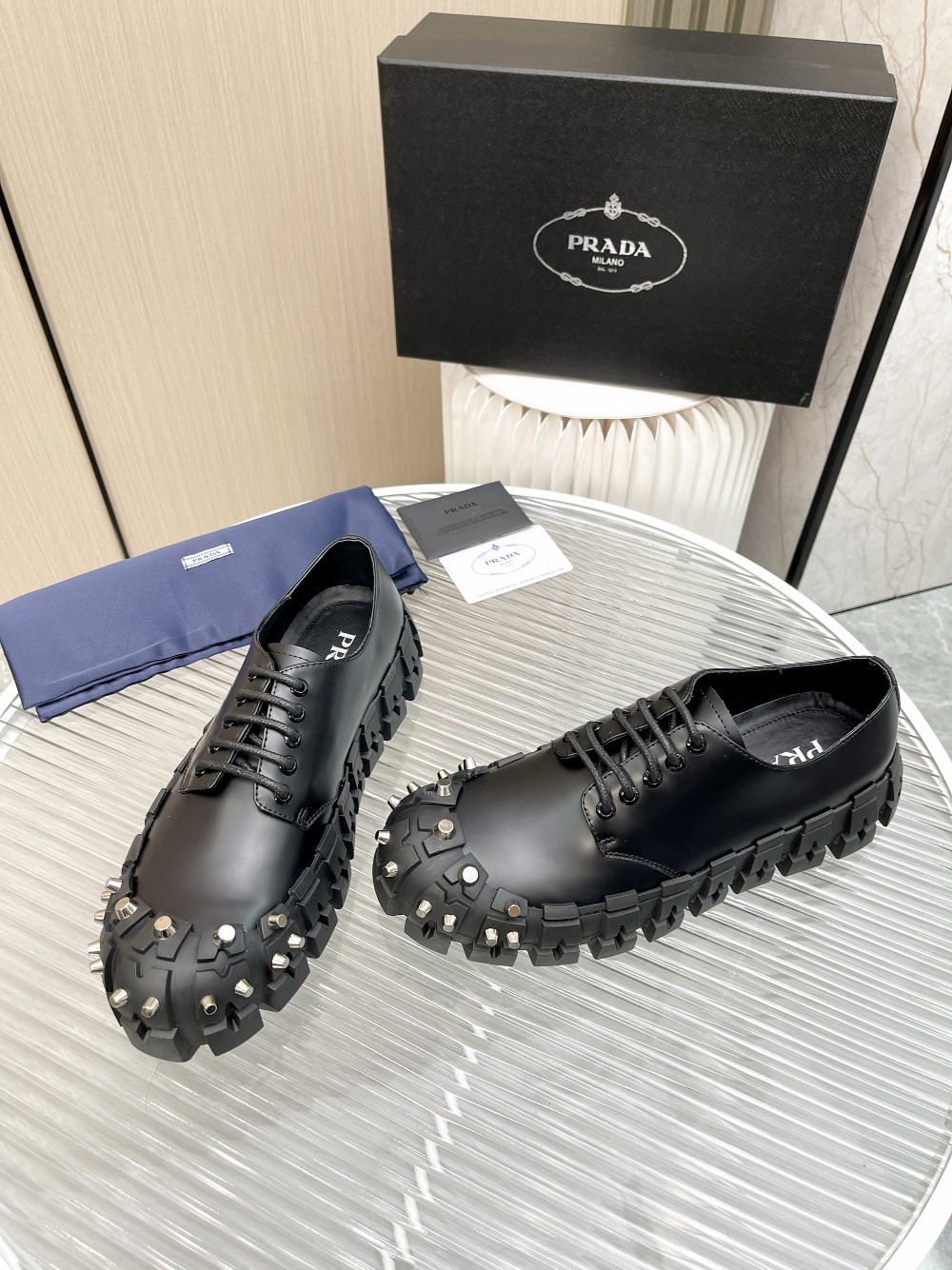 Men P*rada Top Sneaker （ ）
