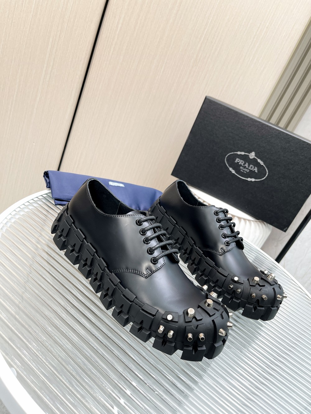 Men P*rada Top Sneaker （ ）