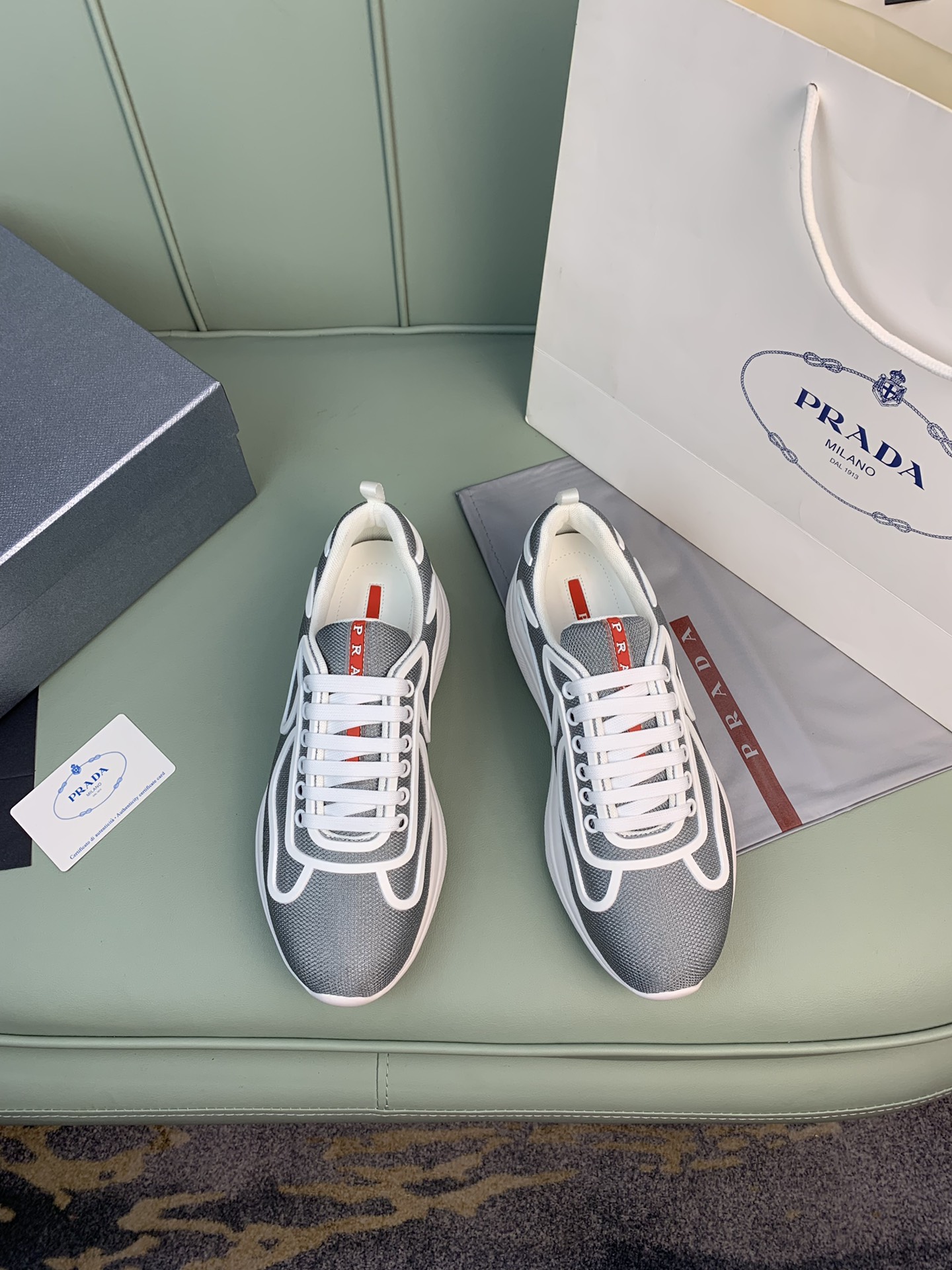 Men P*rada Top Sneaker ( )