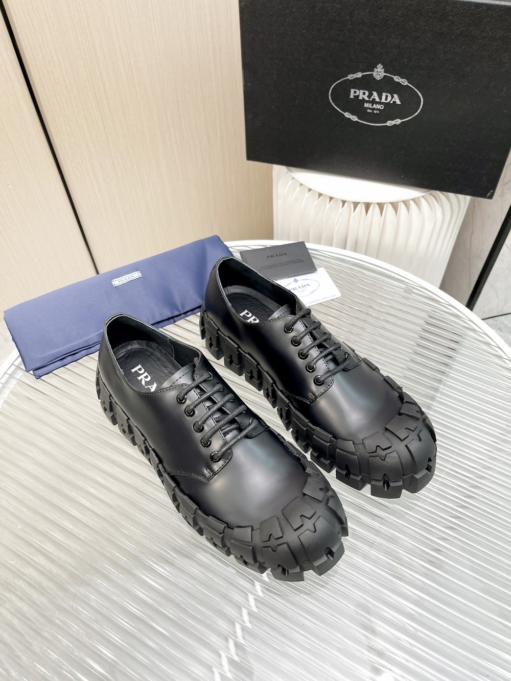 Men P*rada Top Sneaker ( )
