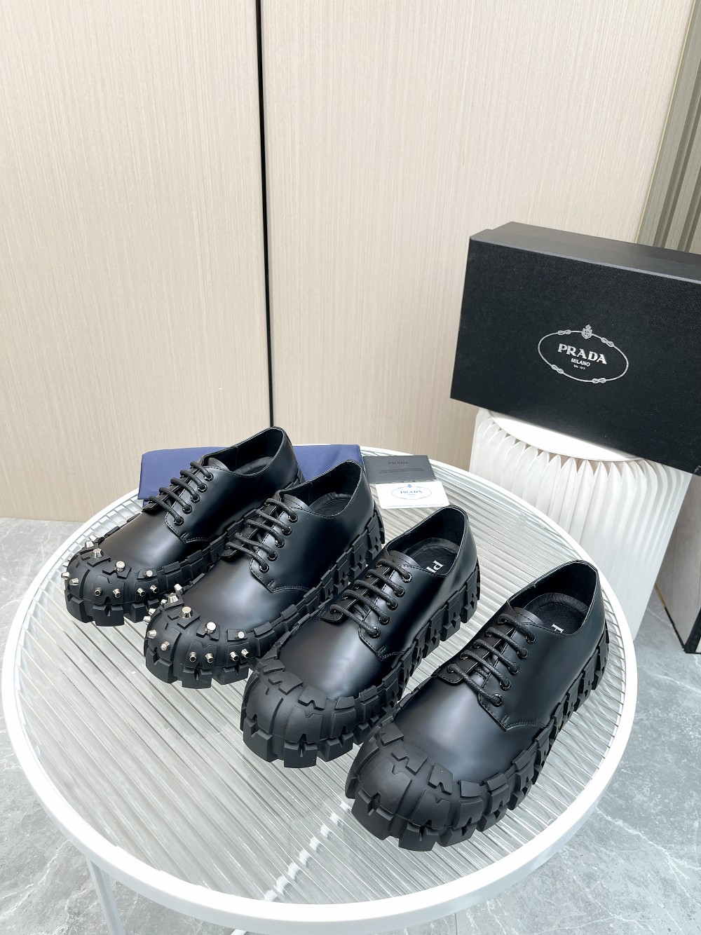 Men P*rada Top Sneaker （ ）
