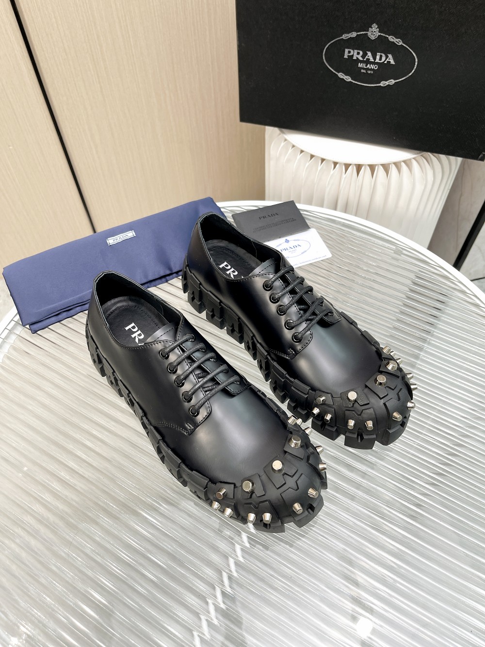 Men P*rada Top Sneaker （ ）