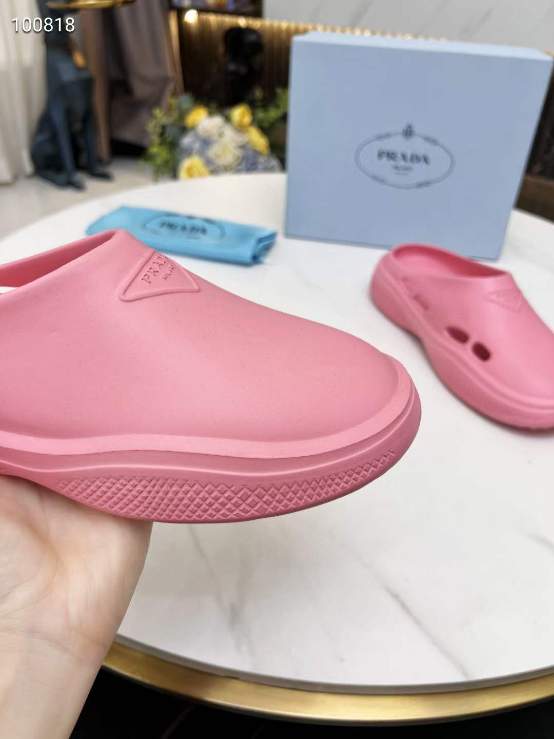 Men Women P*rada Top Slippers （ ）