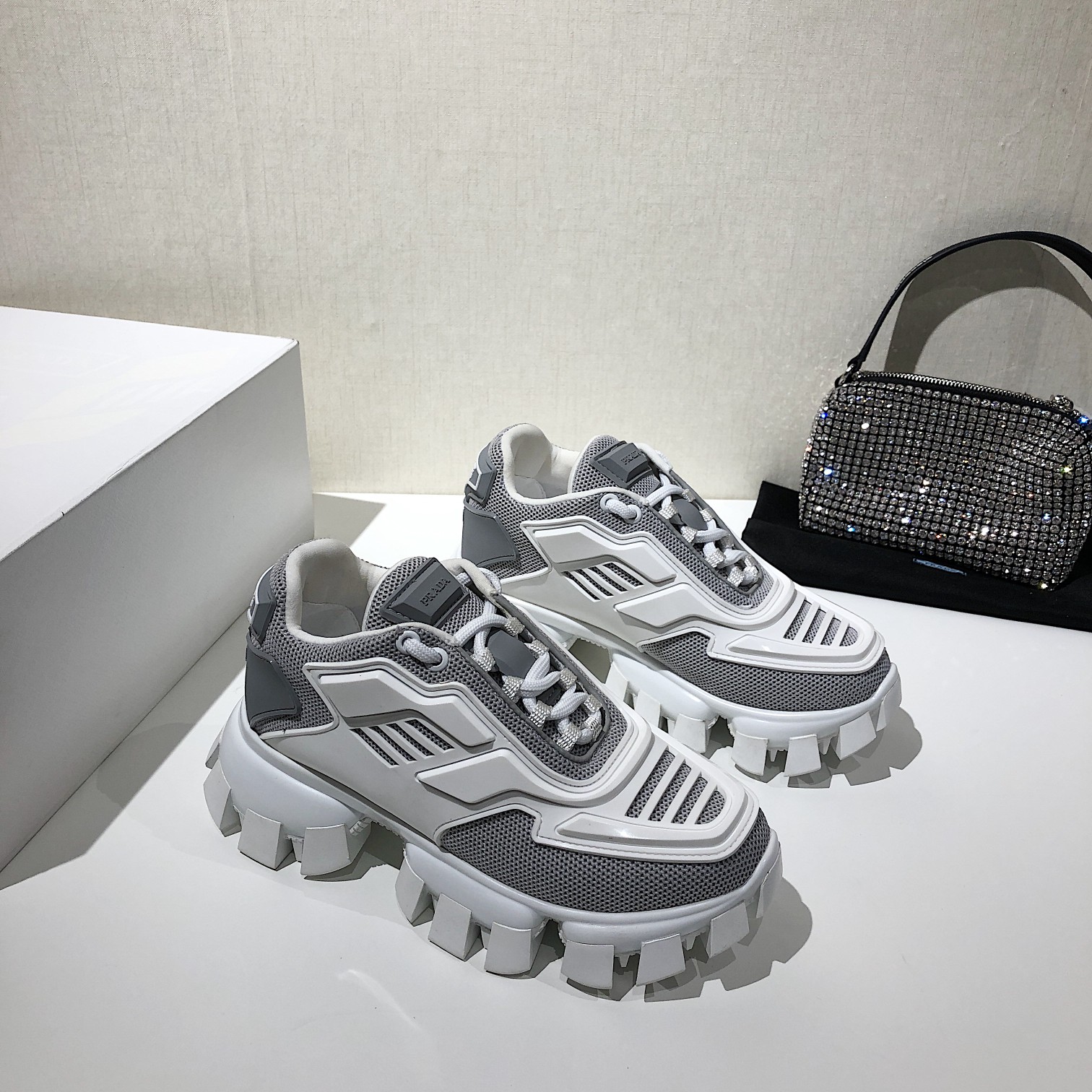 Men P*rada Top Sneaker ( )