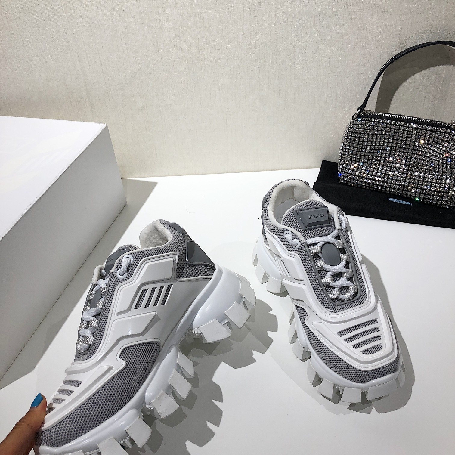 Men P*rada Top Sneaker ( )