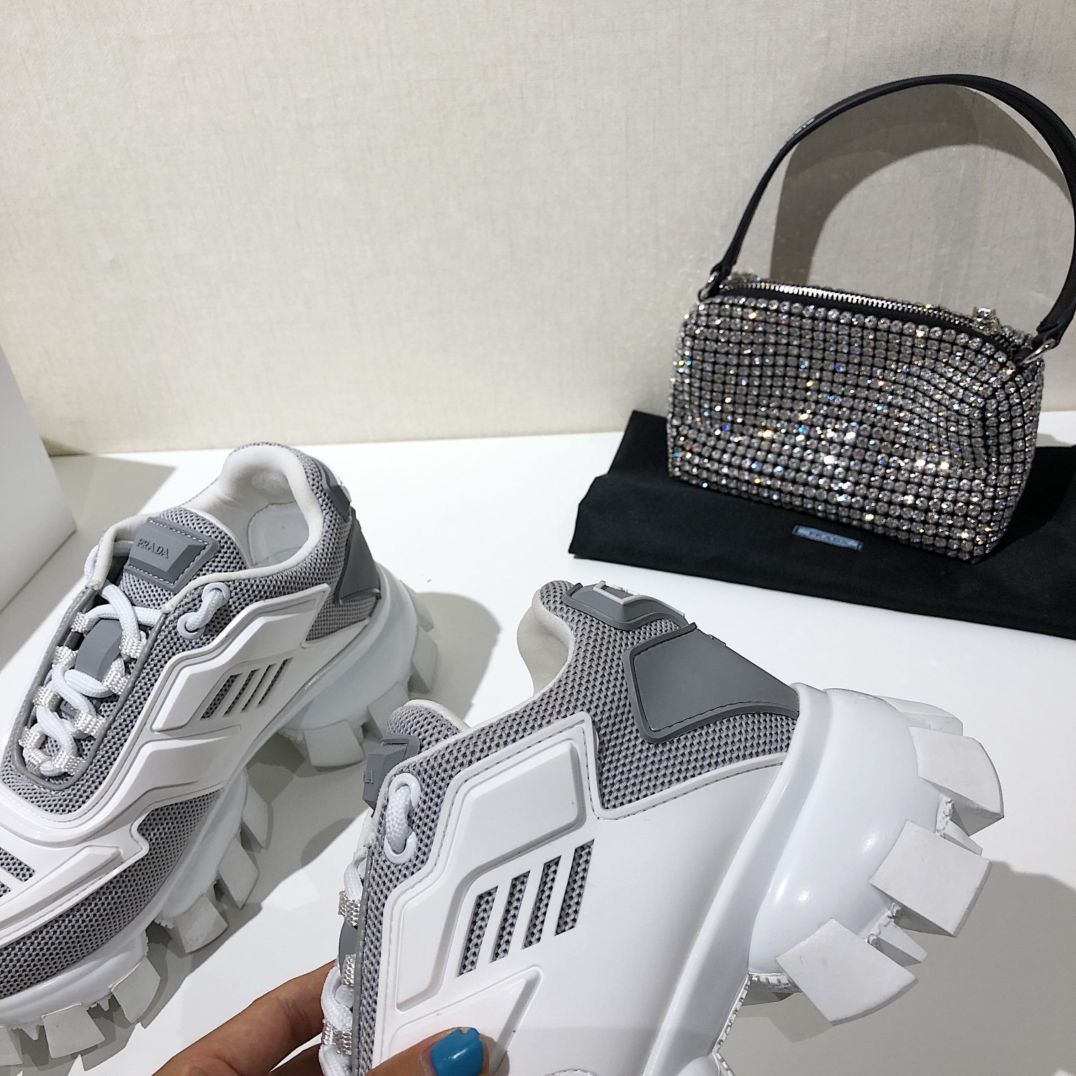 Men P*rada Top Sneaker ( )
