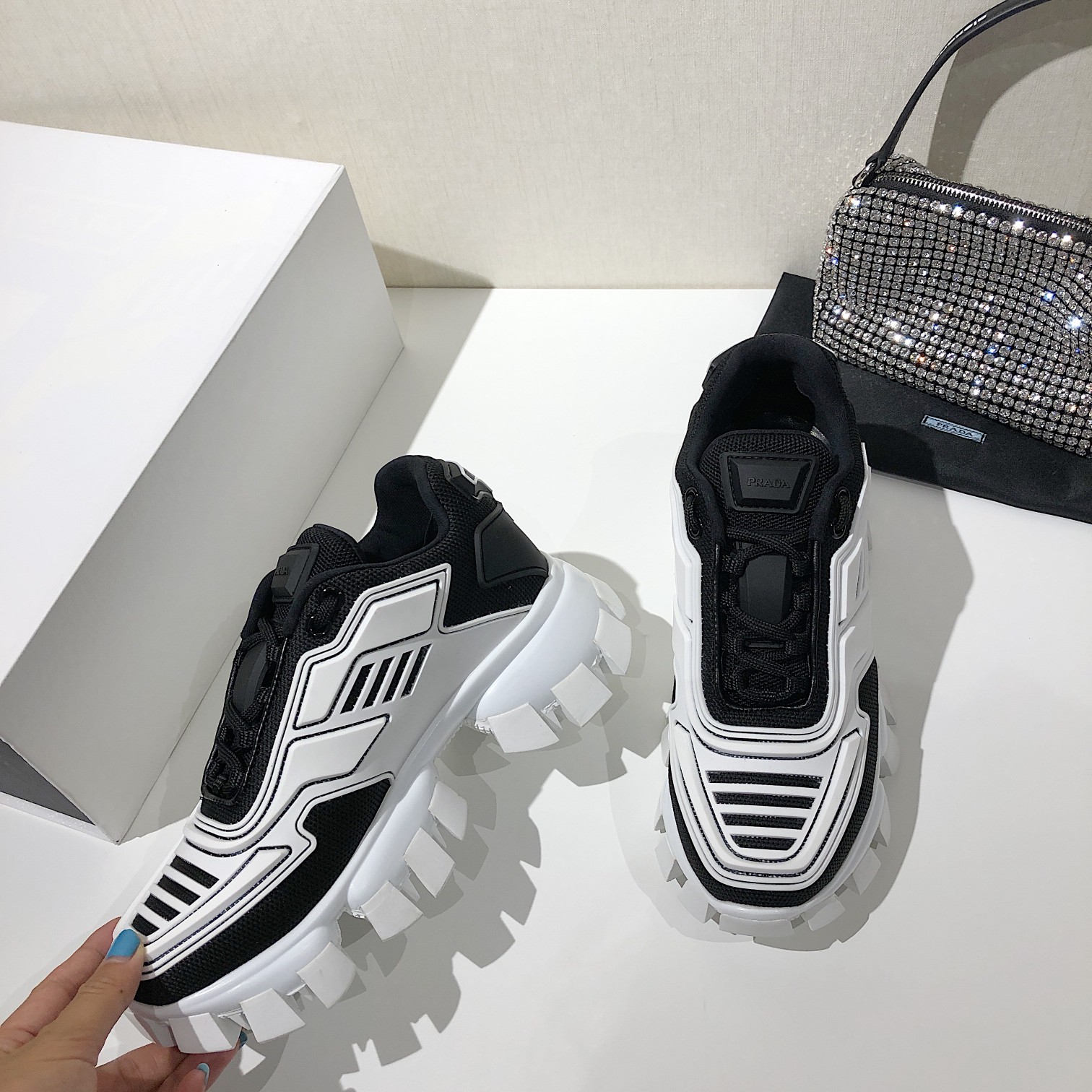 Men P*rada Top Sneaker （ ）