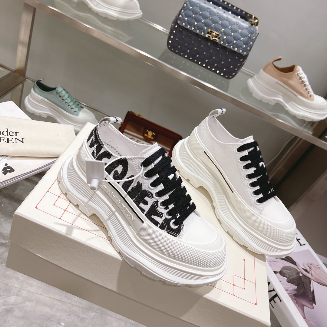 Men Women A*lexander M*cqueen Top Sneaker ( )
