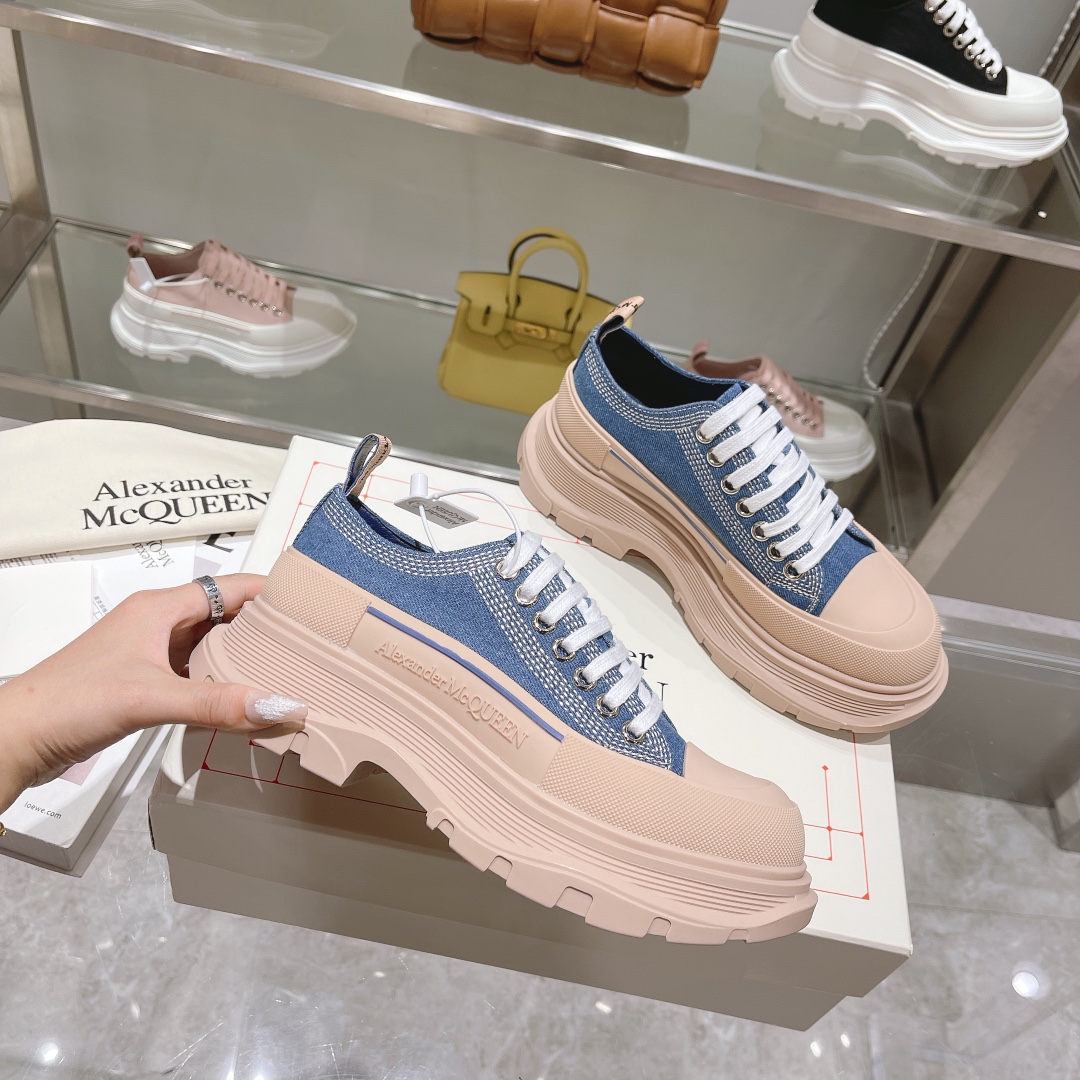 Men Women A*lexander M*cqueen Top Sneaker ( )