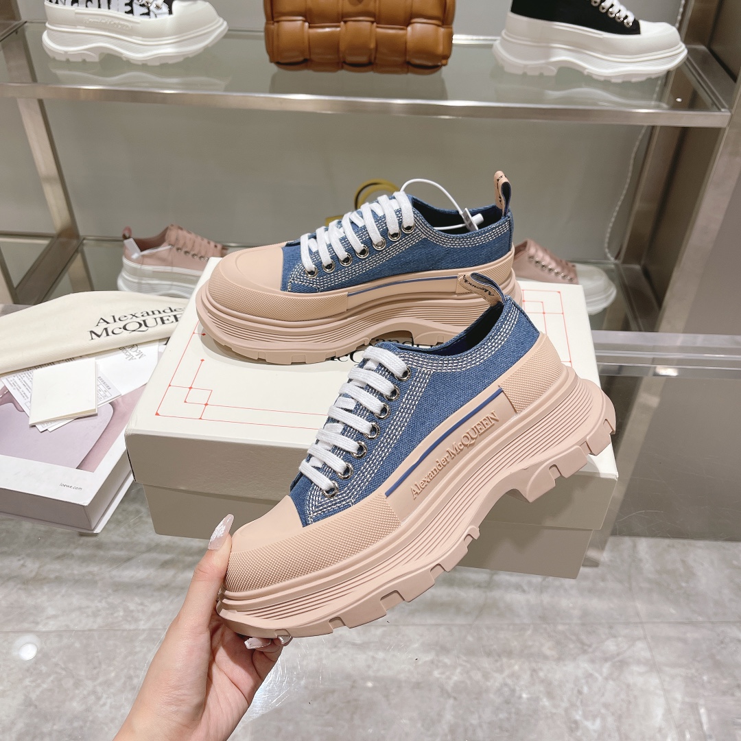 Men Women A*lexander M*cqueen Top Sneaker ( )