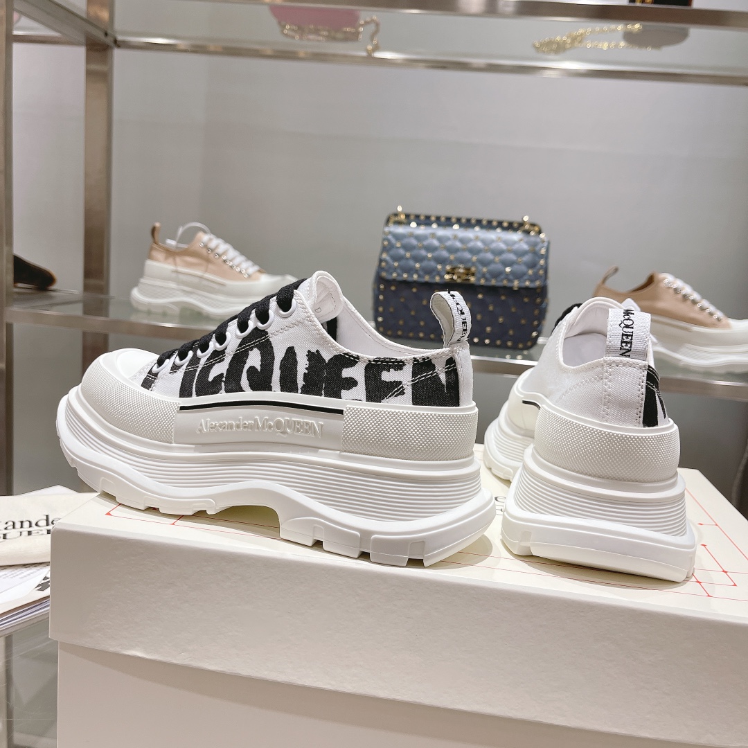 Men Women A*lexander M*cqueen Top Sneaker ( )