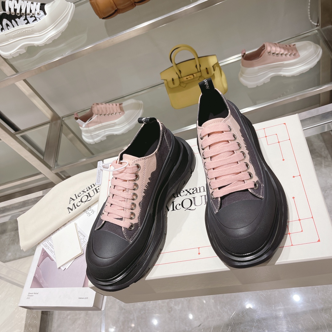 Men Women A*lexander M*cqueen Top Sneaker ( )