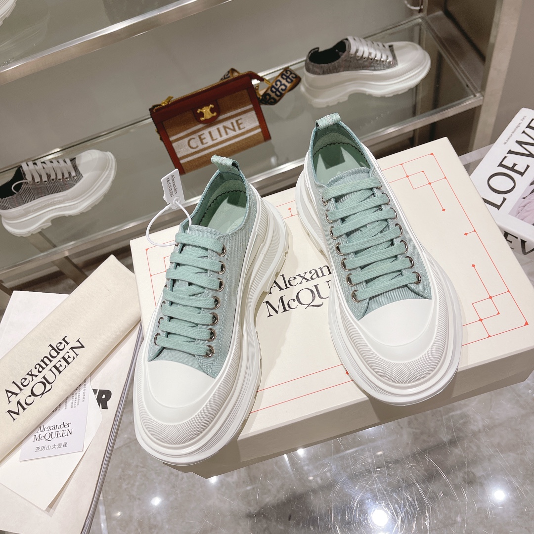 Men Women A*lexander M*cqueen Top Sneaker ( )