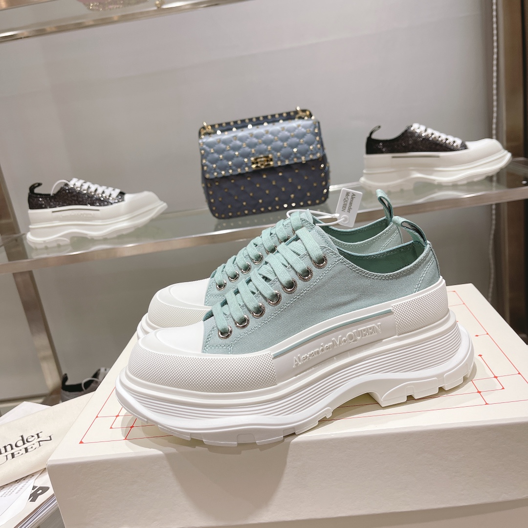 Men Women A*lexander M*cqueen Top Sneaker ( )