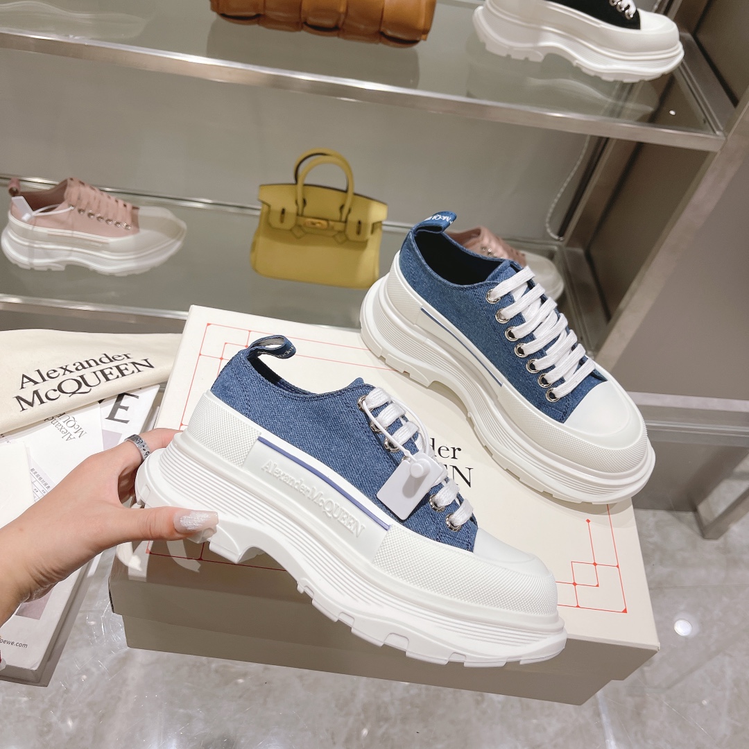 Men Women A*lexander M*cqueen Top Sneaker ( )