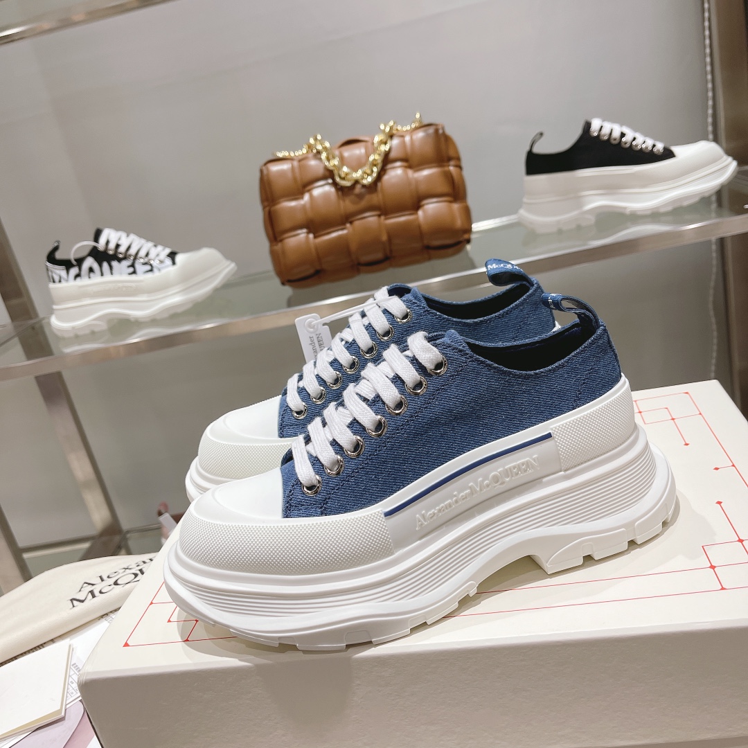 Men Women A*lexander M*cqueen Top Sneaker ( )