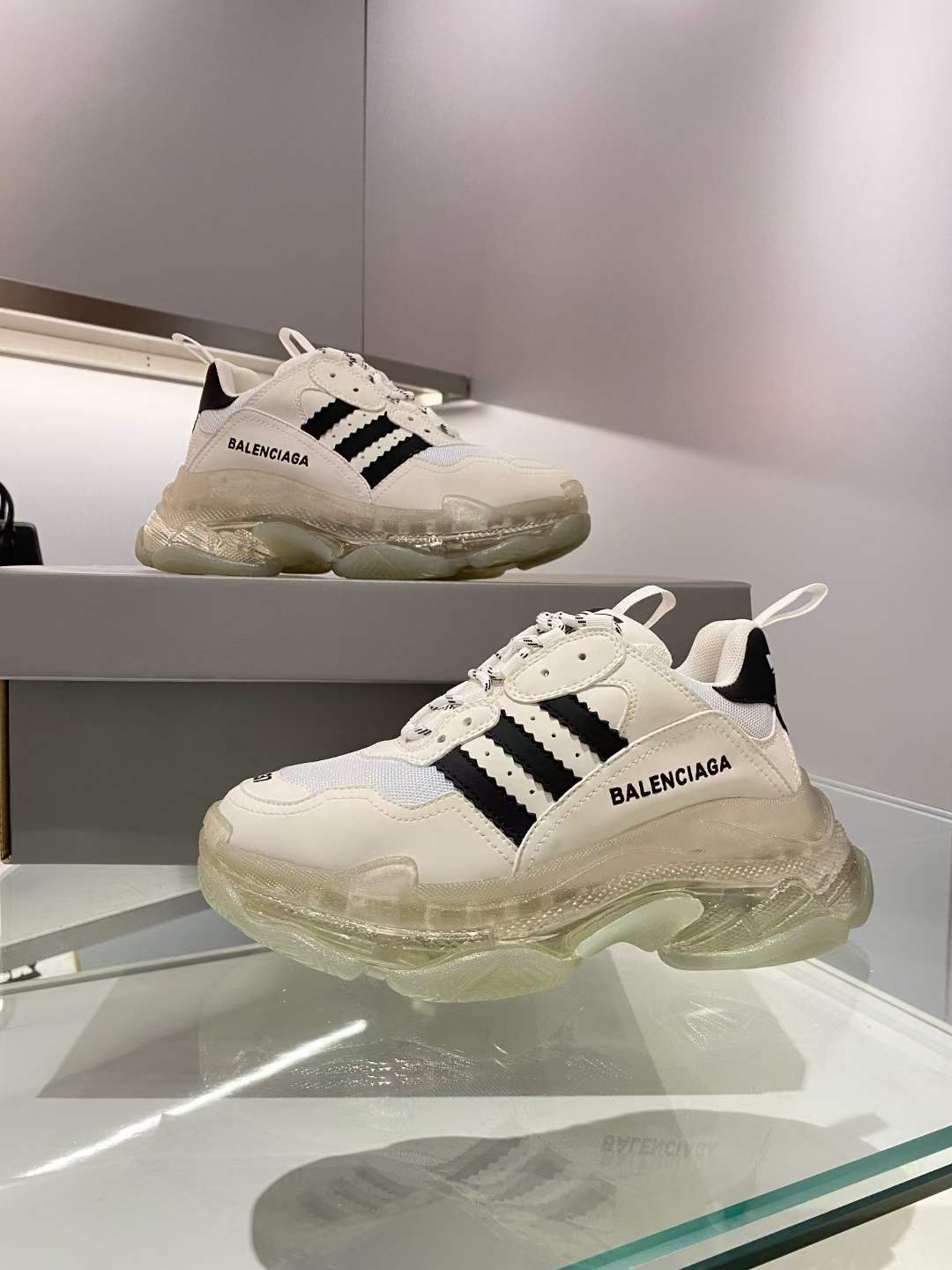 Women Men B*alenciaga Top Sneakers