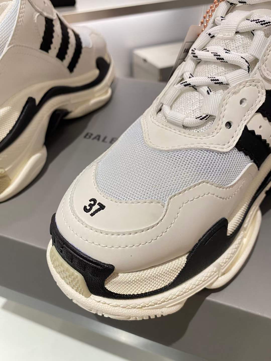 Women Men B*alenciaga Top Sneakers