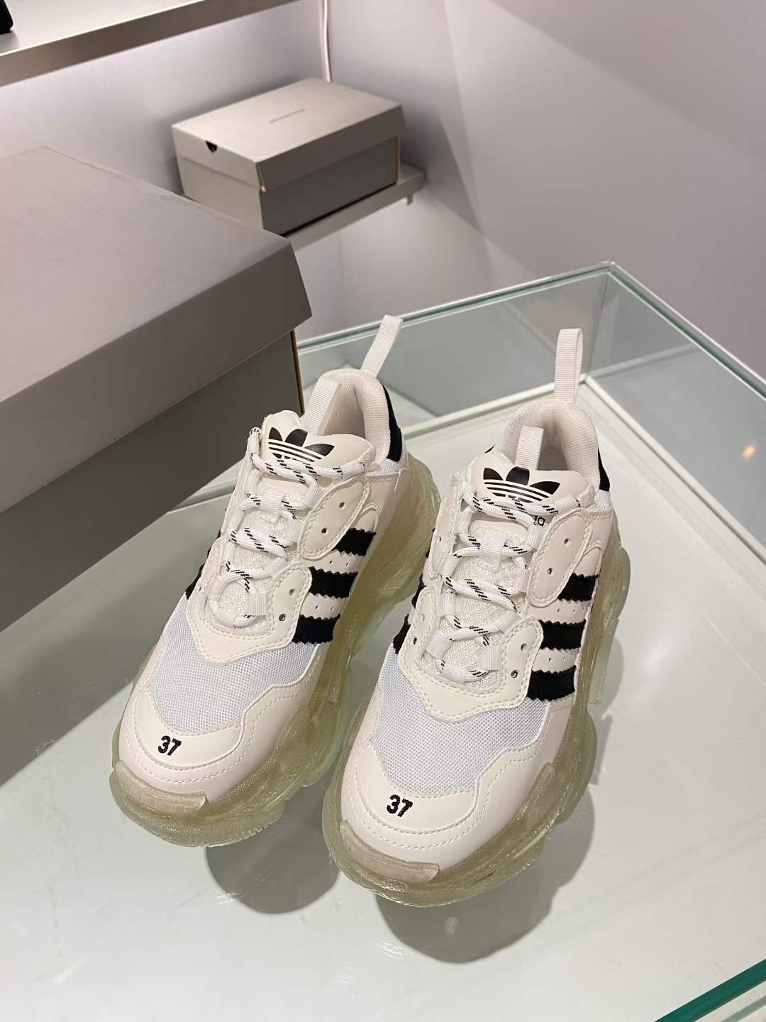 Women Men B*alenciaga Top Sneakers
