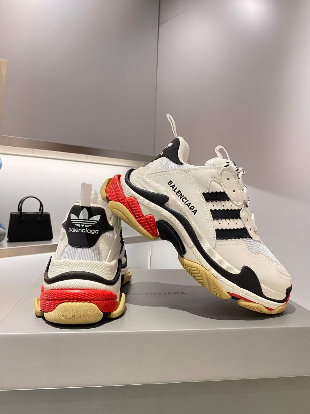 Women Men B*alenciaga Top Sneakers
