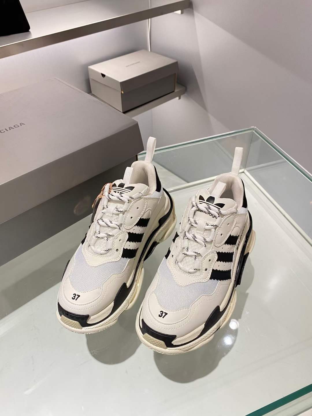 Women Men B*alenciaga Top Sneakers