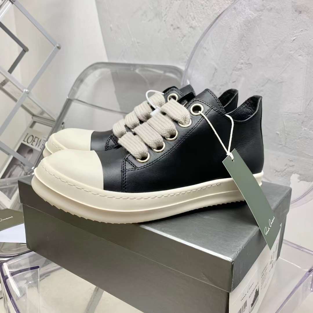 Men Women R*ick O*wens Top Sneaker