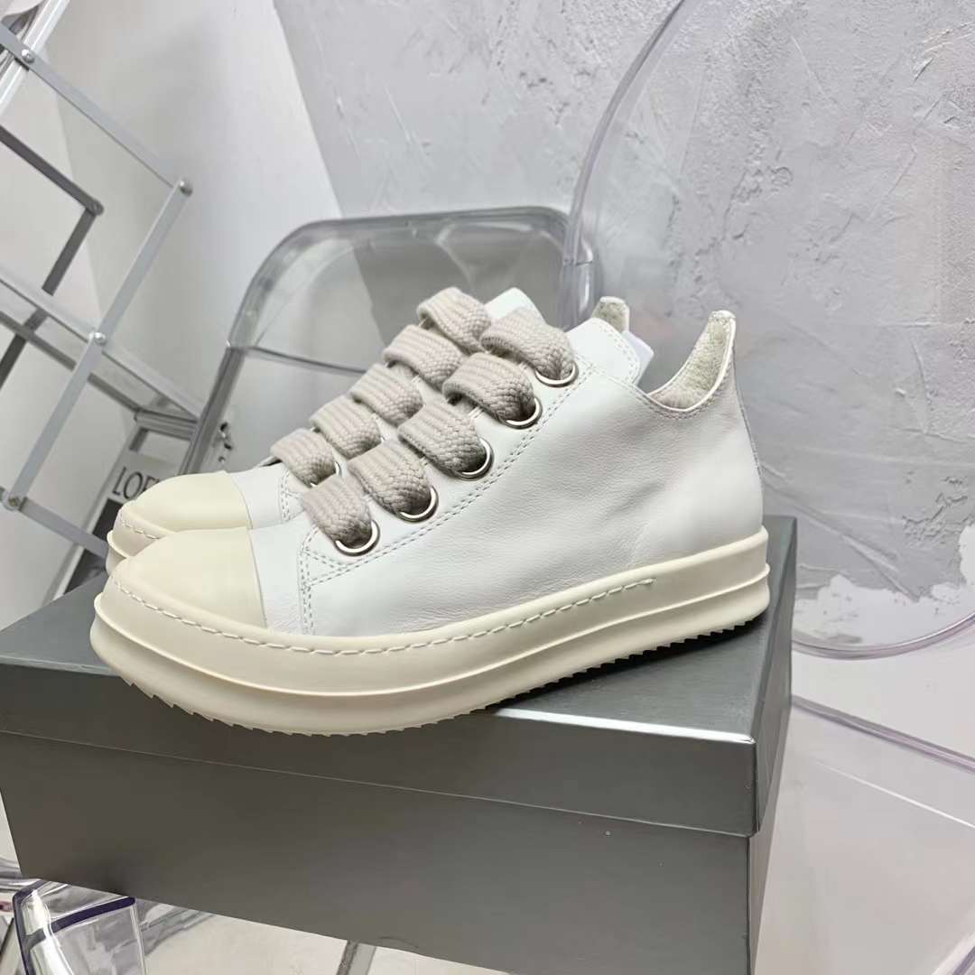 Men Women R*ick O*wens Top Sneaker
