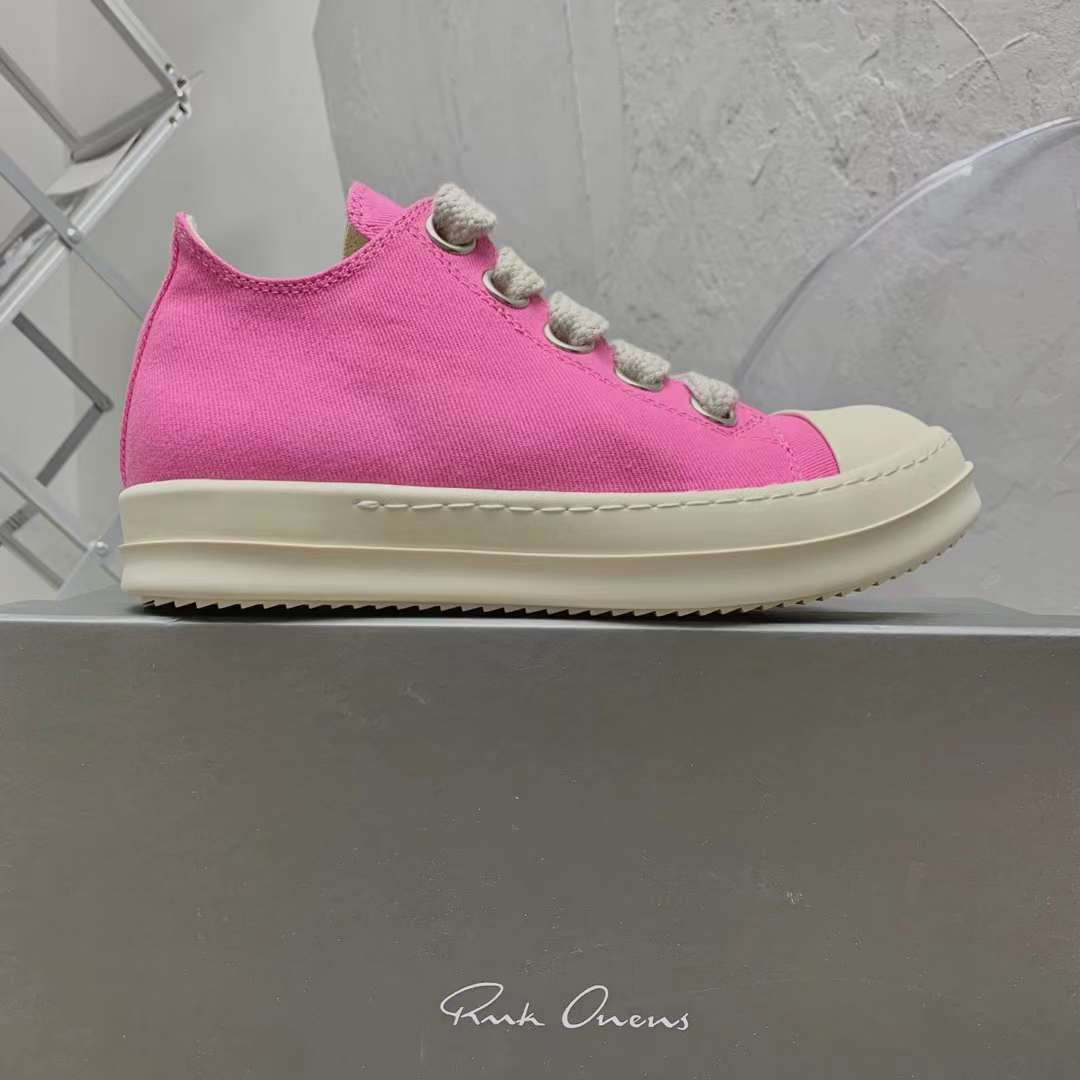 Men Women R*ick O*wens Top Sneaker