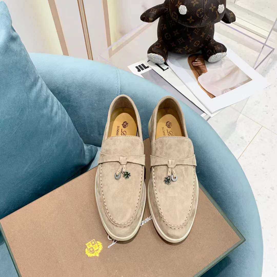 Men Women L*oro P*iana Top Loafer ()