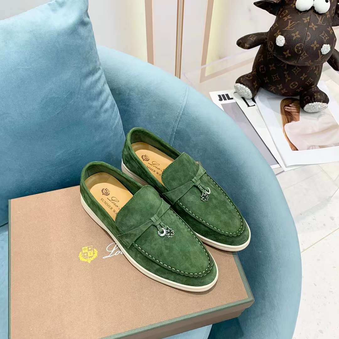 Men Women L*oro P*iana Top Loafer ()