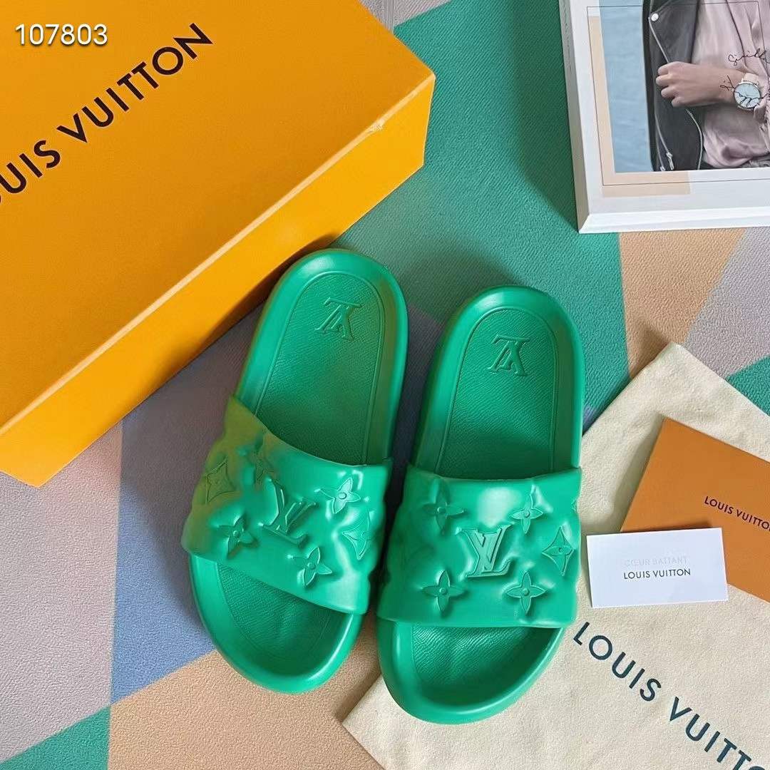 Women Men L*ouis V*uitton Top Slippers