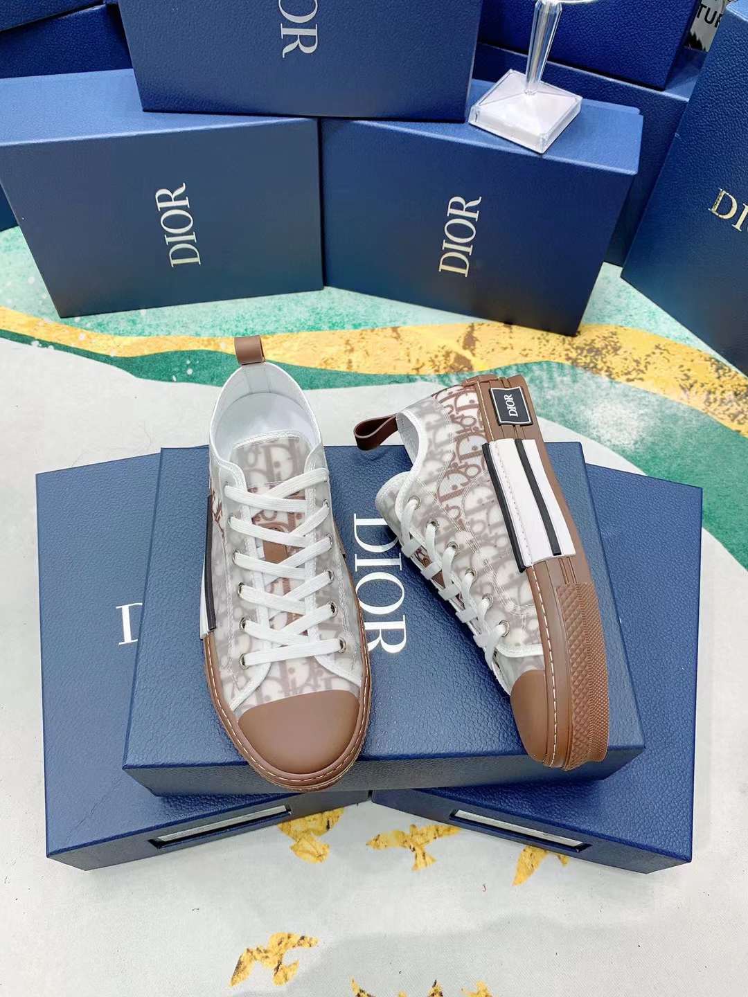 Men Women D*ior Top Sneakers （）