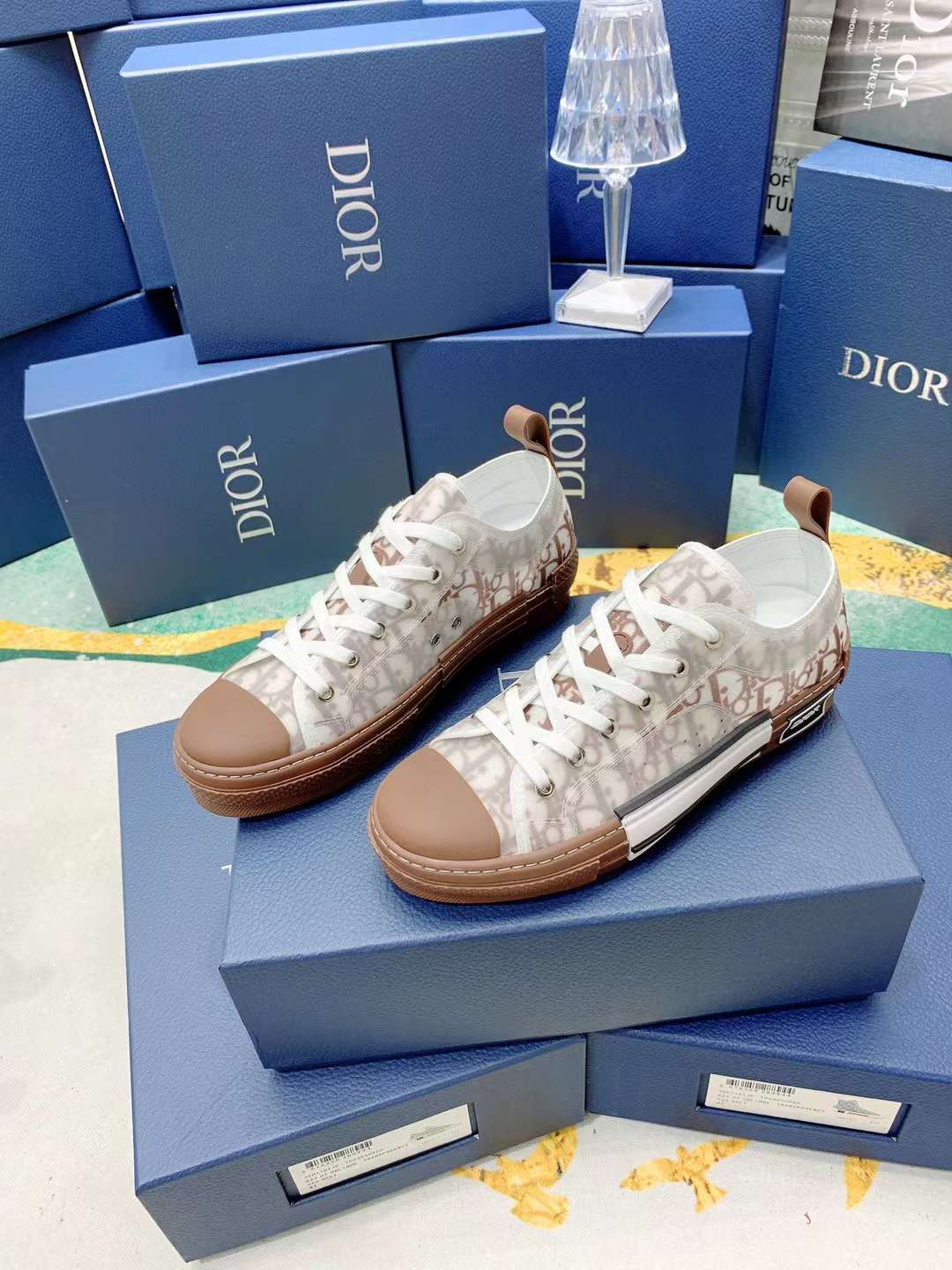 Men Women D*ior Top Sneakers （）