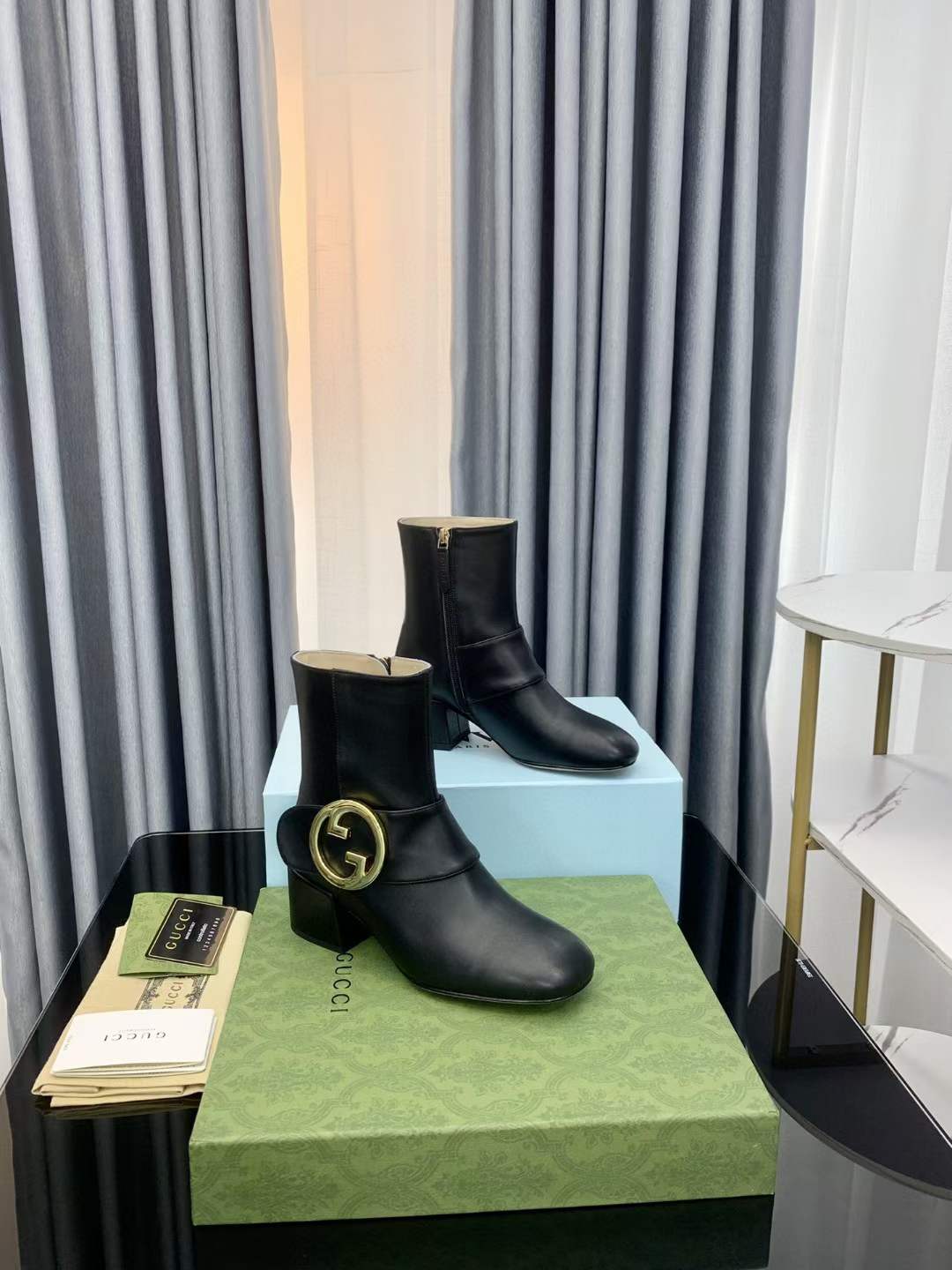 Women G*ucci Top Boots （）