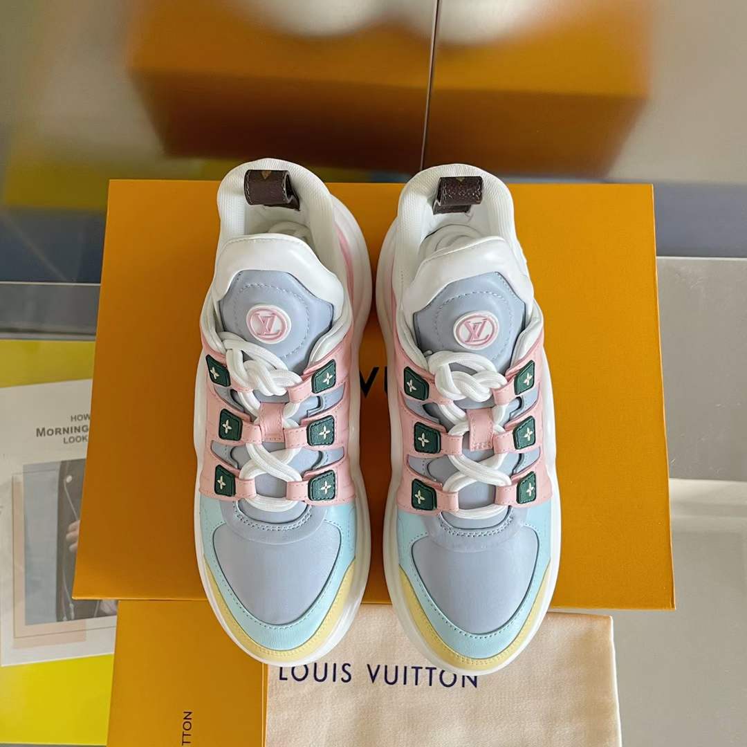 Women L*ouis V*uitton Top Sneaker Maikesneakers