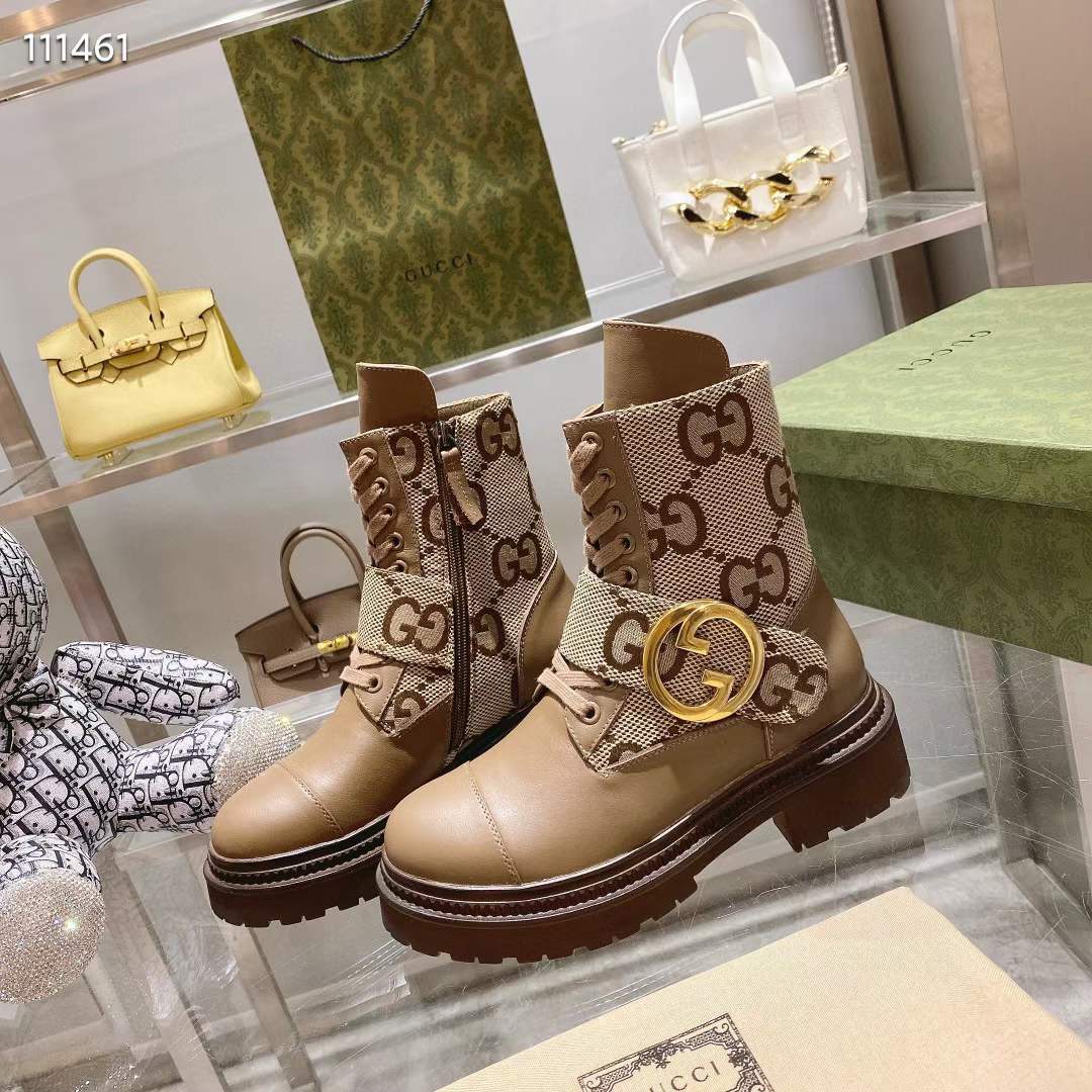 Women G*ucci Top Boots （）