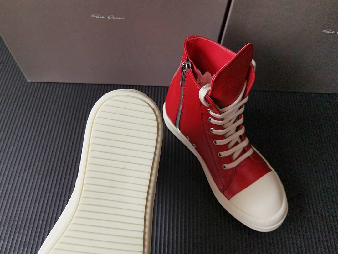 Men Women R*ick O*wens Top Sneaker