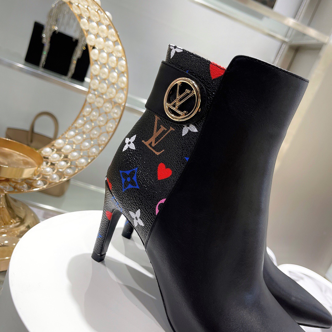 Women L*ouis V*uitton Top Boots Maikesneakers