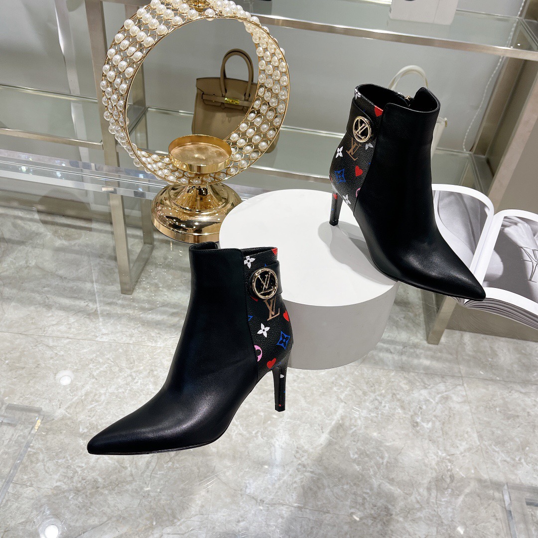 Women L*ouis V*uitton Top Boots Maikesneakers