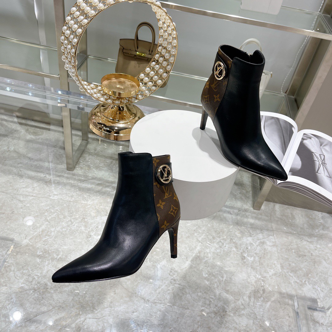 Women L*ouis V*uitton Top Boots Maikesneakers