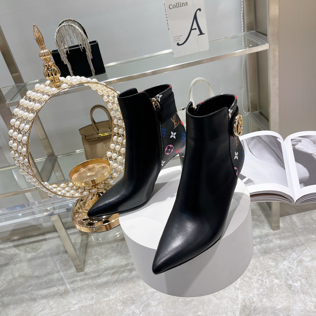 Women L*ouis V*uitton Top Boots Maikesneakers