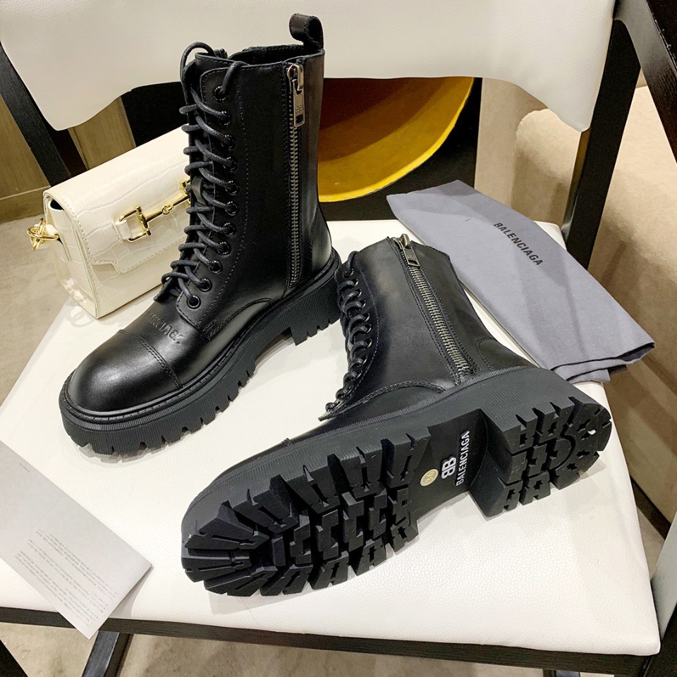 Women B*alenciaga Top Boots Maikesneakers